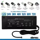 12V 5Ah Battery Charger Lithium eBike Scooter Mobility DC 5.5 x 2.1mm Connector