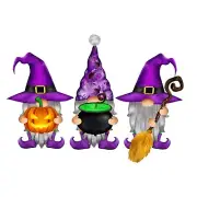 Halloween Witch Gnomes Cauldron Pumpkin Metal Cutting Dies Scrapbook Card Craft