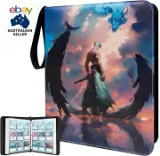 Trading Card Binder for One Piece Zoro TCG - 9 Pocket with 60 Sleeves, up to 108