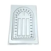 Bead Board Plastic Bead Organiser Bead Stringing Bead Compartments Bead Tray