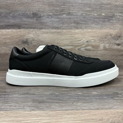 Cole Haan GP Rally Canvas ii Shoes Men size 11 Sneakers Lace up Black White