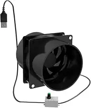 Exhaust Fan 1PC,Inline Extractor Fan,Home Kitchen Speed Regulating Duct Exhaust Air Ventilation Fan,Sheds Noiseless(Only the fan), DNB3GP1553D70JO0034FOW25