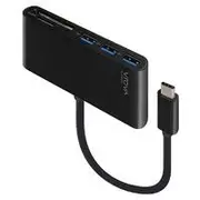 Alogic VROVA USB Type-C to Multi Card Reader & 3 Port USB Hub