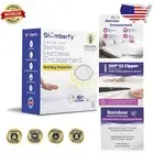 Premium Full Size Bamboo Mattress Encasement - Bed Bug & Dust Mite Protection