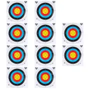 10X 60*60cm Archery Target Paper Face for Arrow Bow Shooting Hunting Club