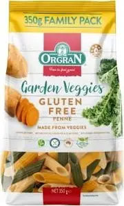 Orgran Garden Veggies Penne Pasta G/F 350g