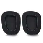 2-pack Black Gel Earpads for Logitech G633 / G933 Headsets