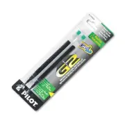 Pilot Refill for G2 Gel Dr. Grip Gel/Ltd ExecuGel G6 Q7 Fine Tip Green 2/Pack