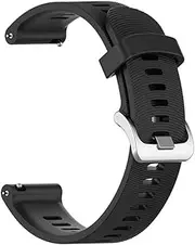 Replacement Band Strap for Garnin Vivoactive 3/Venu/Venu Sq,Silicone Watch Strap for Garmin Forerunner 245/645,20mm Watch Strap