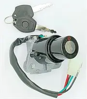 Ignition Key Switches for DT125R 88-1990 DT125R DE032 1999-2004 DT175 1980-81 XT250 3Y3/4Y1 1980-90 XT500 1U6 1976 Ignition Switch Lock Key Ignition Barrel Key Switch