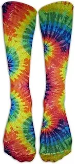 [bluepop] Tie Dye Unisex Casual Pattern Crew Socks Long Socks Boy's Girl's 50cm, One Color, One Size, Tie Dye, One Size