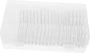 TEMPNAP 1 Set Transparent Coin Display Box Plastic Coin Storage Organizer for Collectors Up