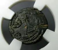 在飛比找Yahoo!奇摩拍賣優惠-古羅馬銅幣, 敘利亞行省,埃拉伽巴路斯, AD218-222