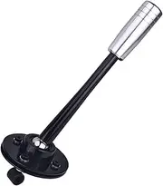 Interior Parts Short Shifter with Knob Race Compatible with BMW E30 E36 E46 3 Series Compatible with BMW E34 E39 E6x 5 Series Z3 Antenna(Silver)