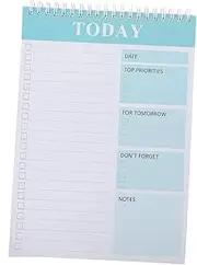 FOYTOKI Portable Academic Planner with Sturdy Cover Multi Function Note Book for Office Academic Use Organizer for Teachers Professionals Smooth Writing Experience present for Friends