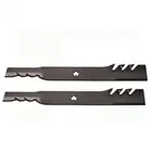 Toothed Mulching Blades fits 38" Cut Husqvarna Ride on Mowers 532 12 78 42