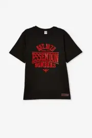 Essendon Bombers AFL COTTON ON Mens Distressed Tee by Sporting House
