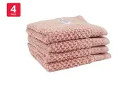 Onkaparinga Set of 4 550GSM Avalon Face Washers (Dusty Primrose)