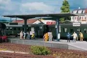 PIKO 61821 HO Scale Burgstein Platform Kit