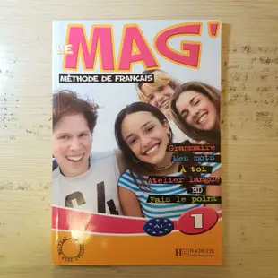 LE MAG' 1- Livre de l'eleve 法文 語言學習 二手書