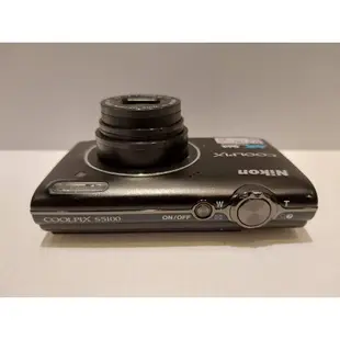 破屏 零件機 NIKON COOLPIX S5100 數位相機 不附電池 # 6A