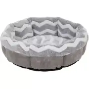 Petmate Cider Mills Snoozzy Mod Chic,Grey / White
