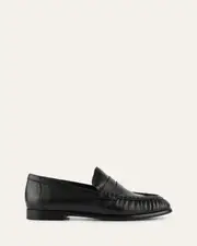MYRTLE LOAFERS BLACK LEATHER