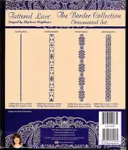 TATTERED LACE The Border Collection ORNAMENTAL SET Embossing Folders