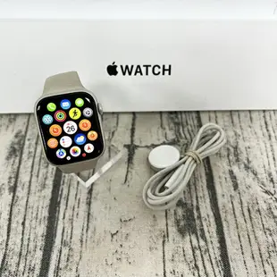 【二手】Apple Watch Series 8 鋁金屬 Wi-Fi 45mm 附配件 售後保固10天