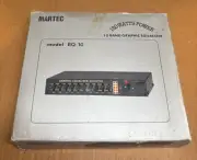 martec model EQ-10 10 Band Graphic Car Stereo Equalizer-Brand New
