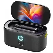 Ikarao Karaoke Machine with Text Display Screen, 2 Wireless Self-Loading Microphones, YouTube, KaraFun Prime, TV Connection, Adult Karaoke System, Speaker