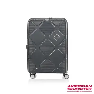 【AMERICAN TOURISTER 美國旅行者】25吋Instagon 防盜拉鍊可擴充避震飛機輪PP行李箱(多色可選)