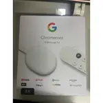 ［免運］GOOGLE CHROMECAST 4代 支援GOOGLE TV 4K版本，台灣官網購買。