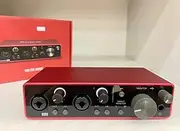 Scarlett 2i2 3rd Generation USB Audio Interface Sound card for singing live streaming Used for studio recording