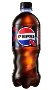 12 PACK! Wild Cherry Pepsi, ZERO SUGAR, 20 oz Bottles, FREE EXPEDITED SHIPPING!