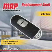 MAP 2 Button Replacement Shell Requires Key Cutting for CX-3 CX-5 CX-9 2 3 6