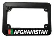Afghanistan World Country Flag Motorcycle License Plate Frame