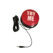 LARGE Try Me Button Animatronics Halloween Prop Lowes Home Depot Spirit Animated