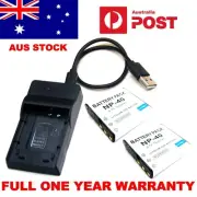 Battery / USB Charger For BENQ DC-E520 DC-E520+ DC-E521 DC-E610 DC P500 AUS NEW