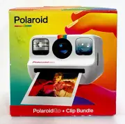 Polaroid Polaroid Go + Clip Bundle Instant Camera (White w/ Black Clip) (NISB)