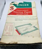 Vintage Singer Dressmaker's Tracing Paper Style C-4A Made USA
