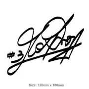 Max Biaggi Sticker Signature Motorcycle Decals Vinyl Autograph Moto GP