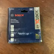 Bosch FBX5120 X-Lock Fiber Discs 5” X 120 Grit 25pk