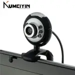 6LED USB 2.0 WEBCAM 12MEGAPIXEL WEB CAM VIDEO WEBCAMERA