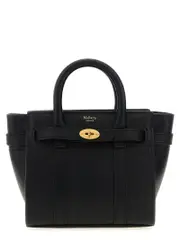 [Mulberry] Mulberry-Micro Zipped Bayswater Borse A Mano Nero-Donna OS
