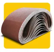 4 x 24 Inch Assorted Sanding Belts | Premium Aluminum Oxide Sanding Belt Asso...