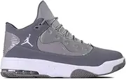 [Nike] Men's Jordan Max Aura 2 Basketball Shoe, Medium Grey White Cool Grey, 11 UK