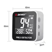 Digital PM2.5 Sensor Meter Mini Portable Measuring Device Humidity Temperature