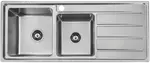 Hafele Squareline Plus 1 & 3/4 Bowl Sink