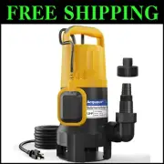 Automatic Float Switch 1.2 HP Sump Pump, Ideal for Basement and Garden Use
